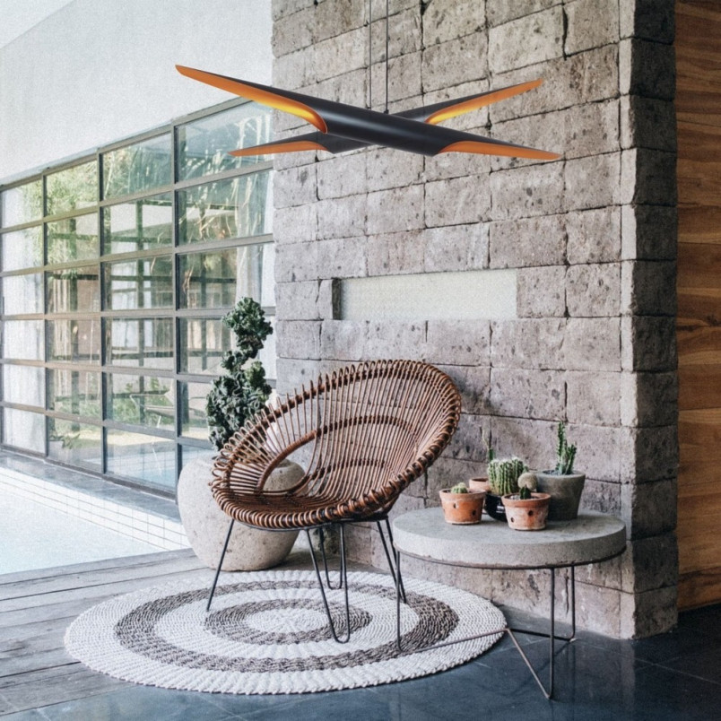 Lampa wisząca Black Tube 100cm | Step Design - Elegancki Design