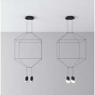Lampa Wisząca Linea Czarna - Step Into Design | Nowoczesny Design
