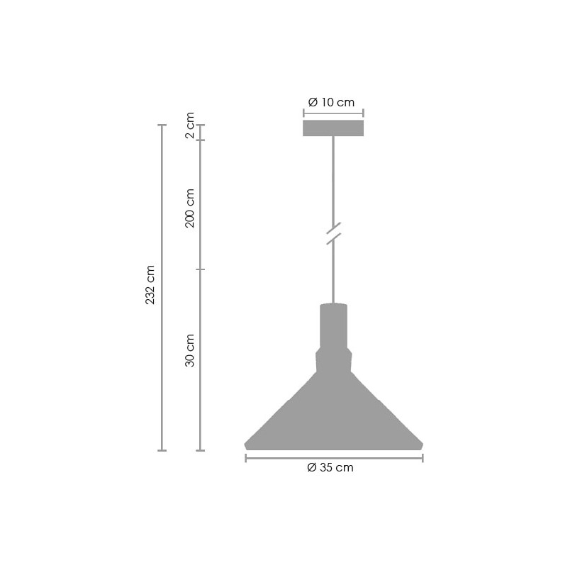 Lampa Wisząca Skandynawska Nordic Woody - Step In Design