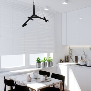 Lampa wisząca Sticks VI czarna | Step Into Design