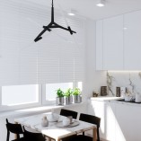 Lampa wisząca Sticks VI czarna | Step Into Design