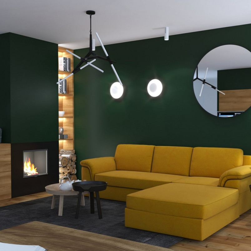 Lampa wisząca Sticks VI czarna | Step Into Design