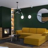 Lampa wisząca Sticks VI czarna | Step Into Design