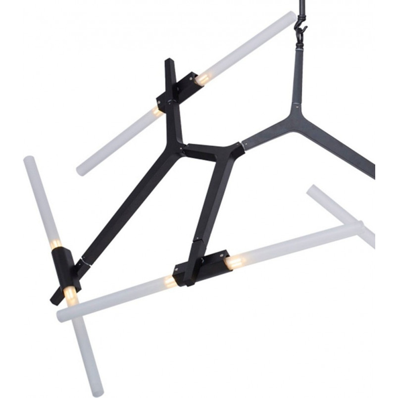 Lampa Sufitowa Sticks 120cm Czarna | Step Into Design