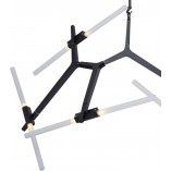 Lampa Sufitowa Sticks 120cm Czarna | Step Into Design