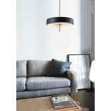 Lampa Wisząca Art Deco Czarno-Złota | Step Into Design