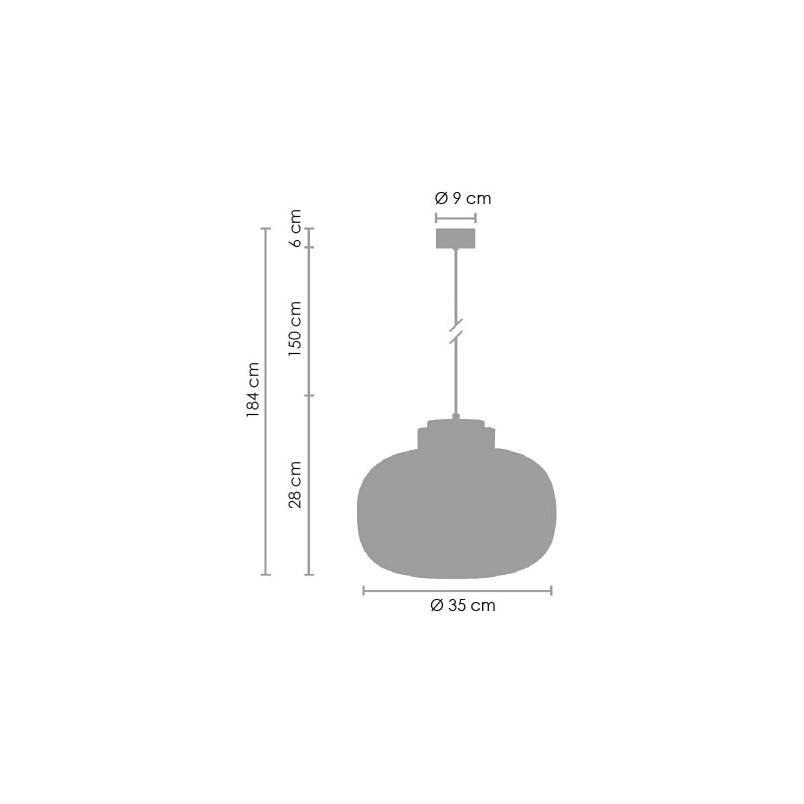 Lampa wisząca Boom LED - Step Into Design | Elegancki design