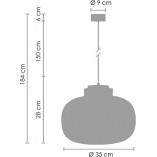 Lampa wisząca Boom LED - Step Into Design | Elegancki design