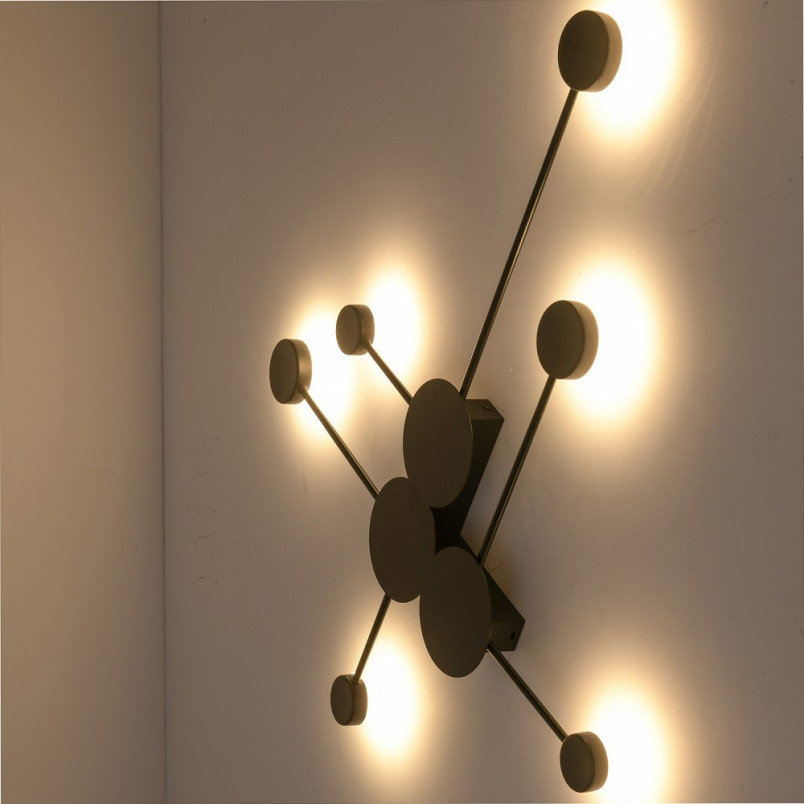 Kinkiet LED Clex VI czarny | Step Into Design