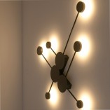 Kinkiet LED Clex VI czarny | Step Into Design