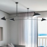 Lampa sufitowa Crane II czarna | Step Into Design