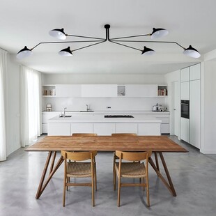 Lampa Sufitowa Crane VI Czarna - Step Into Design | Loftowa