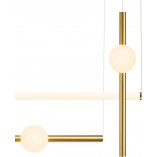 Lampa Glamour Mosiężna LED 110cm | Step Into Design