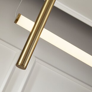 Lampa wisząca glamour mosiężna O-line LED | Step Design