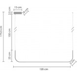 Lampa wisząca LED czarna 120cm | Step Into Design