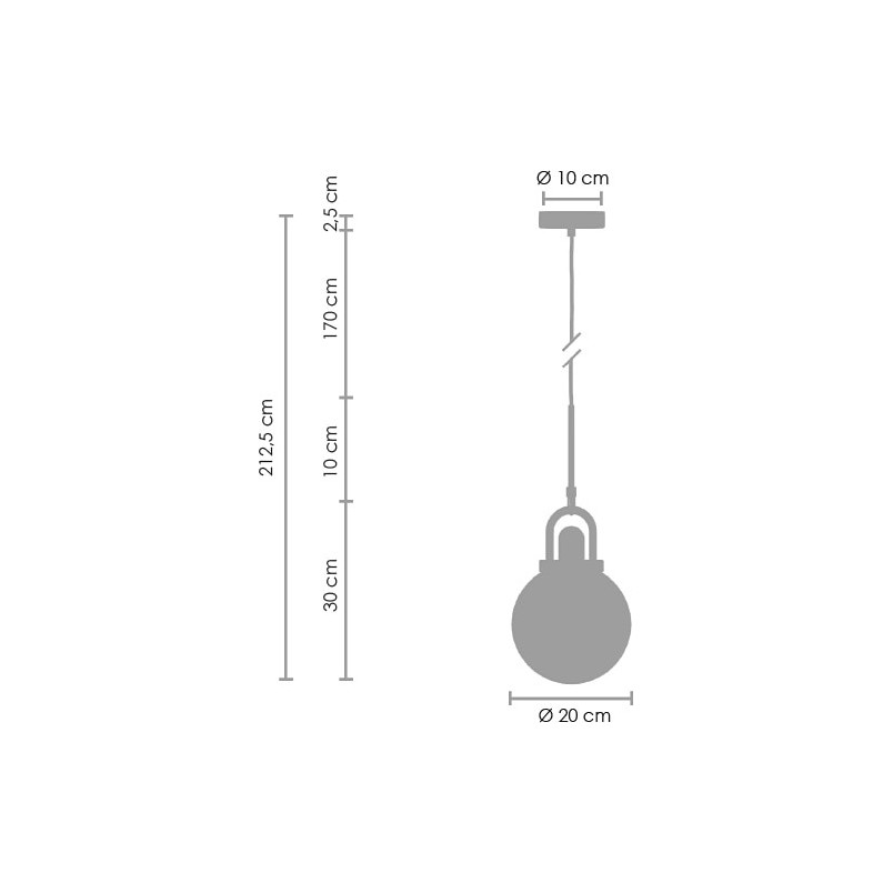 Lampa wisząca Pearl - glamour, szkło, biało-złota | Step