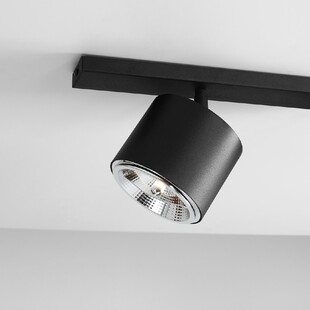 Reflektor sufitowy potrójny Aldex Bot 100cm czarny - Sklep z lampami