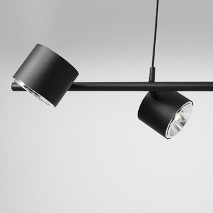 Lampa wisząca czarna 4 punktowa Aldex Bot 121cm | Sklep z lampami
