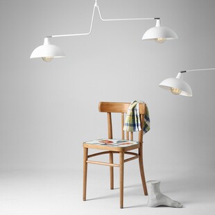 Lampa sufitowa podwójna skandynawska Espace biała marki Aldex