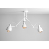 Lampa sufitowa skandynawska Aida | Aldex - 80cm, biała