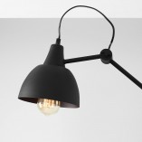 Lampa sufitowa potrójna czarna Aldex Aida | Loftowa