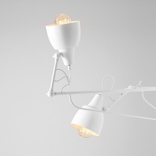 Kinkiet podwójny Soho biały Aldex | Skandynawski design