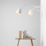 Kinkiet podwójny Soho biały Aldex | Skandynawski design