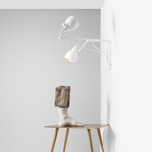 Kinkiet podwójny Soho biały Aldex | Skandynawski design