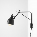 Kinkiet industrialny Aldex Soho Small czarny - Loftowy design