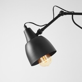 Kinkiet industrialny Aldex Soho Small czarny - Loftowy design