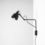 Kinkiet industrialny Aldex Soho Small czarny - Loftowy design
