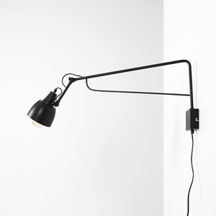 Kinkiet Industrialny Soho Big Czarny Aldex | Loftowy Design