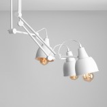 Lampa sufitowa skandynawska Aida | Aldex - 80cm, biała