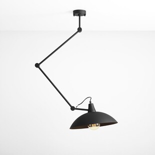 Lampa sufitowa loft Melos czarno-złota Aldex | Sklep z lampami