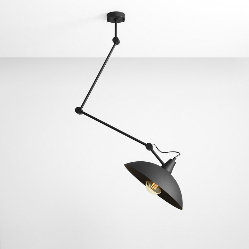Lampa sufitowa loft Melos czarno-złota Aldex | Sklep z lampami