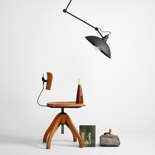Lampa sufitowa na wysięgniku Melos 36 czarna marki Aldex