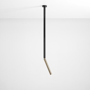 Lampa sufitowa glamour Aldex Stick Long | Złoto i czerń