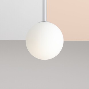 Lampa sufitowa szklana kula Pinne Medium 14 chrom marki Aldex