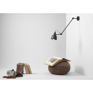 Lampa sufitowa na wysięgniku Aida czarna marki Aldex