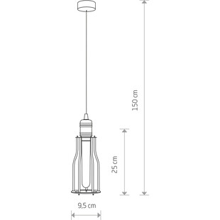 Lampa Wisząca Czarna Loft Workshop | Nowodvorski