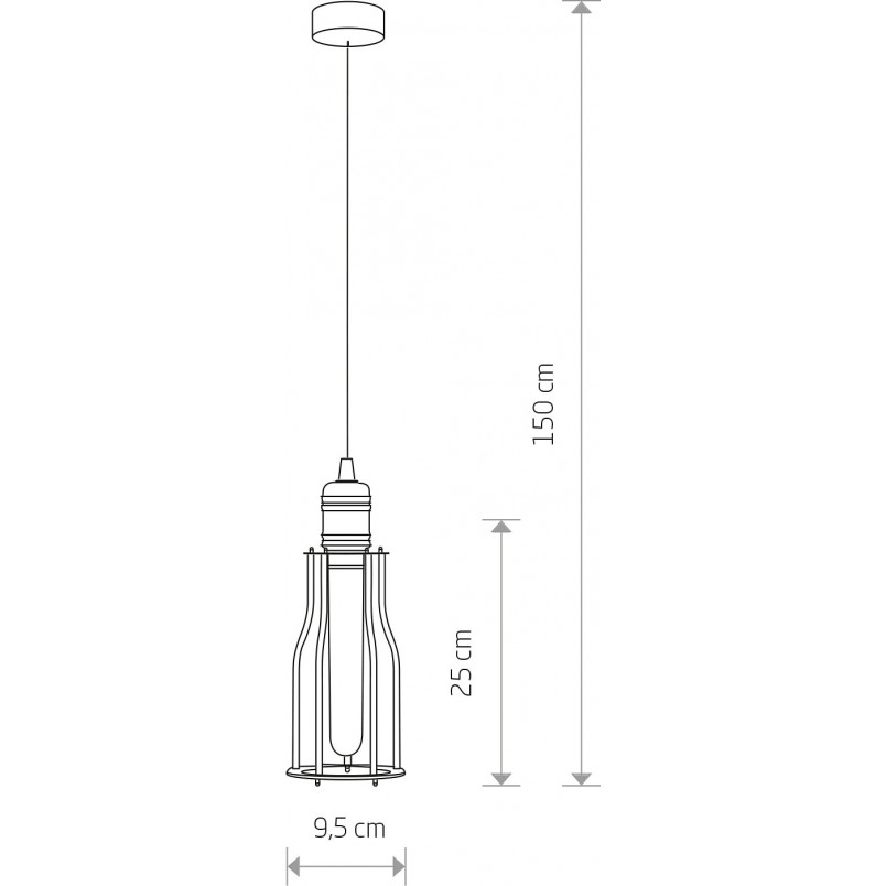 Lampa Wisząca Czarna Loft Workshop | Nowodvorski