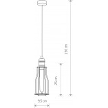 Lampa Wisząca Czarna Loft Workshop | Nowodvorski