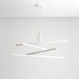 Lampa Tubo X 100cm biała Aldex - Designerski Żyrandol | Aldex