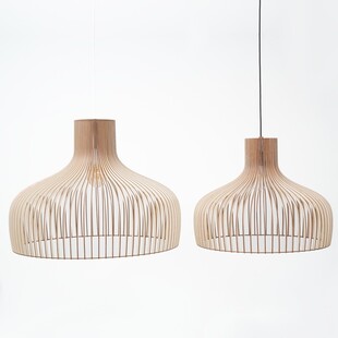 Lampa wisząca Goblet ze sklejki | PlyStudio - Skandynawski design