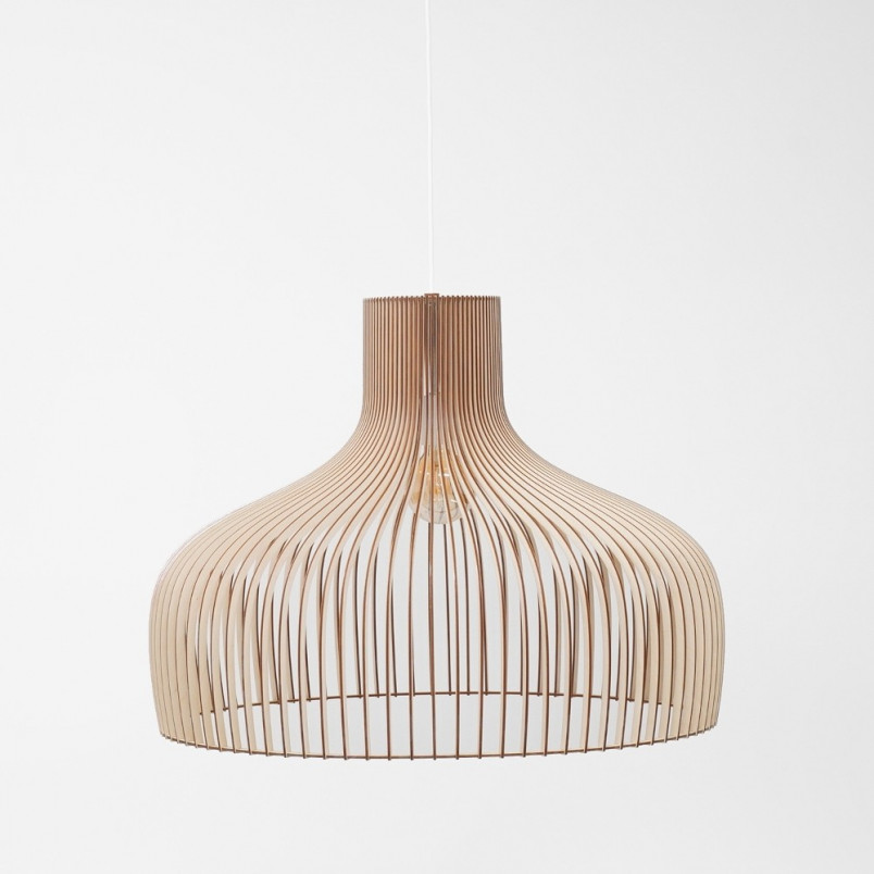 Lampa wisząca Goblet ze sklejki | PlyStudio - Skandynawski design