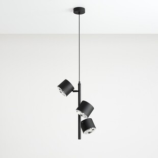 Lampa wisząca Bot 32cm czarna Aldex | Nowoczesny design
