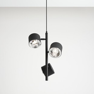 Lampa wisząca Bot 32cm czarna Aldex | Nowoczesny design