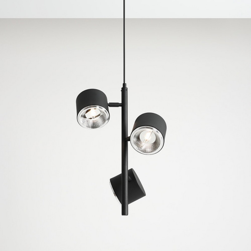 Lampa wisząca Bot 32cm czarna Aldex | Nowoczesny design