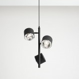 Lampa wisząca Bot 32cm czarna Aldex | Nowoczesny design