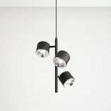 Lampa wisząca Bot 32cm czarna Aldex | Nowoczesny design